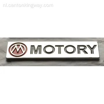 Plastic Chrome Emblem &amp; Company Logo Badge